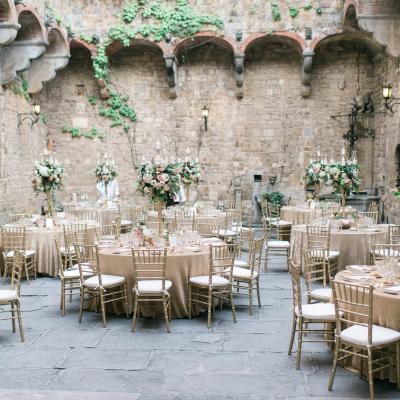 Florence destination wedding in a Castle