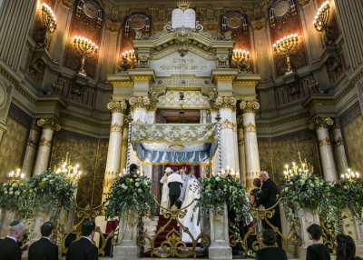 Grand Synagogue of Rome wedding